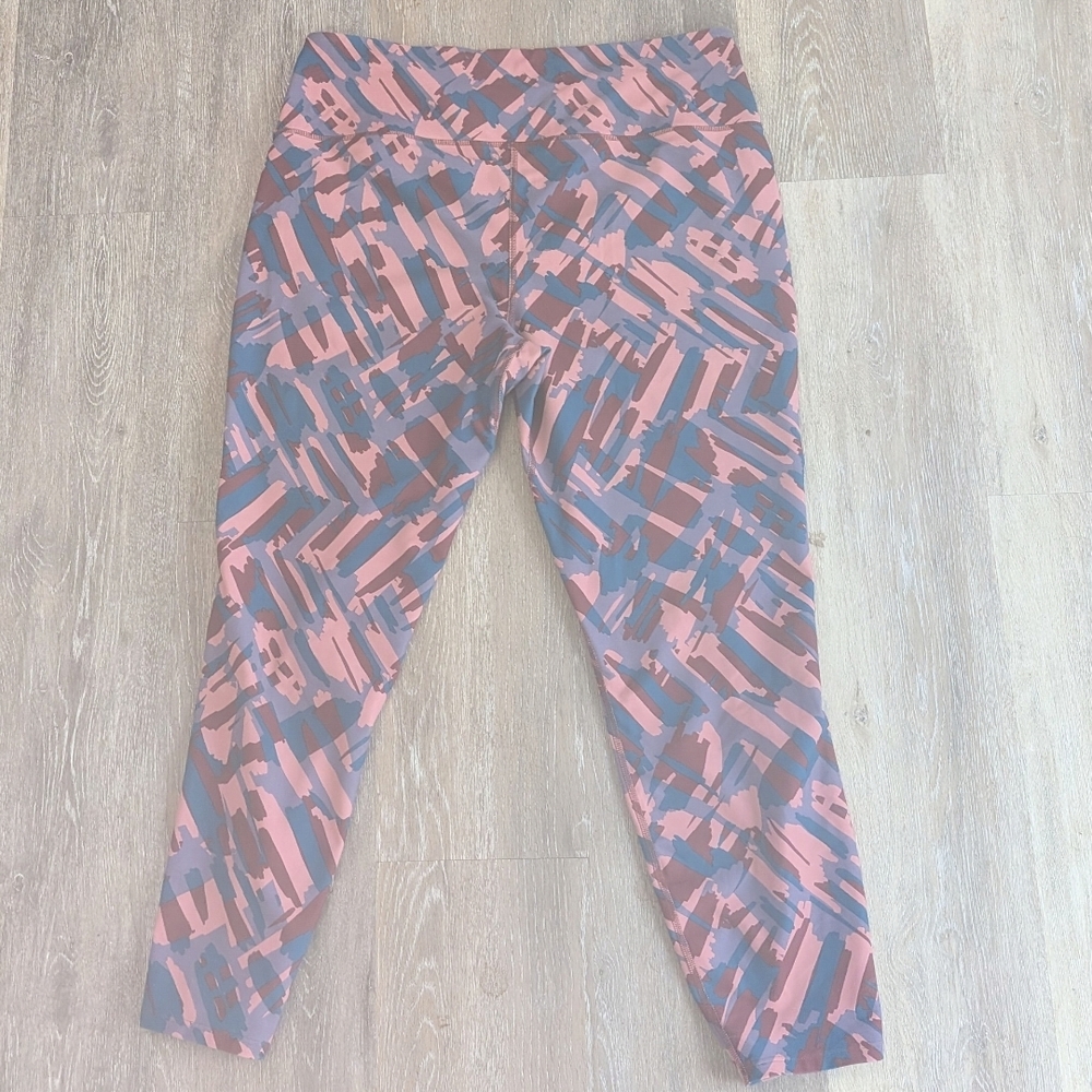 L.L. Bean Pink, Purple, And Teal Leggings